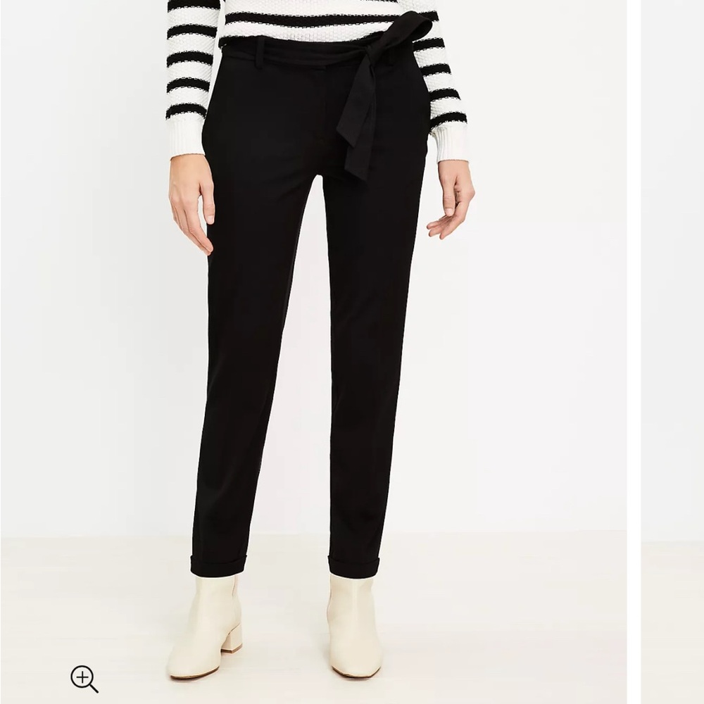Devin Tie waist pant, curvy & Tall